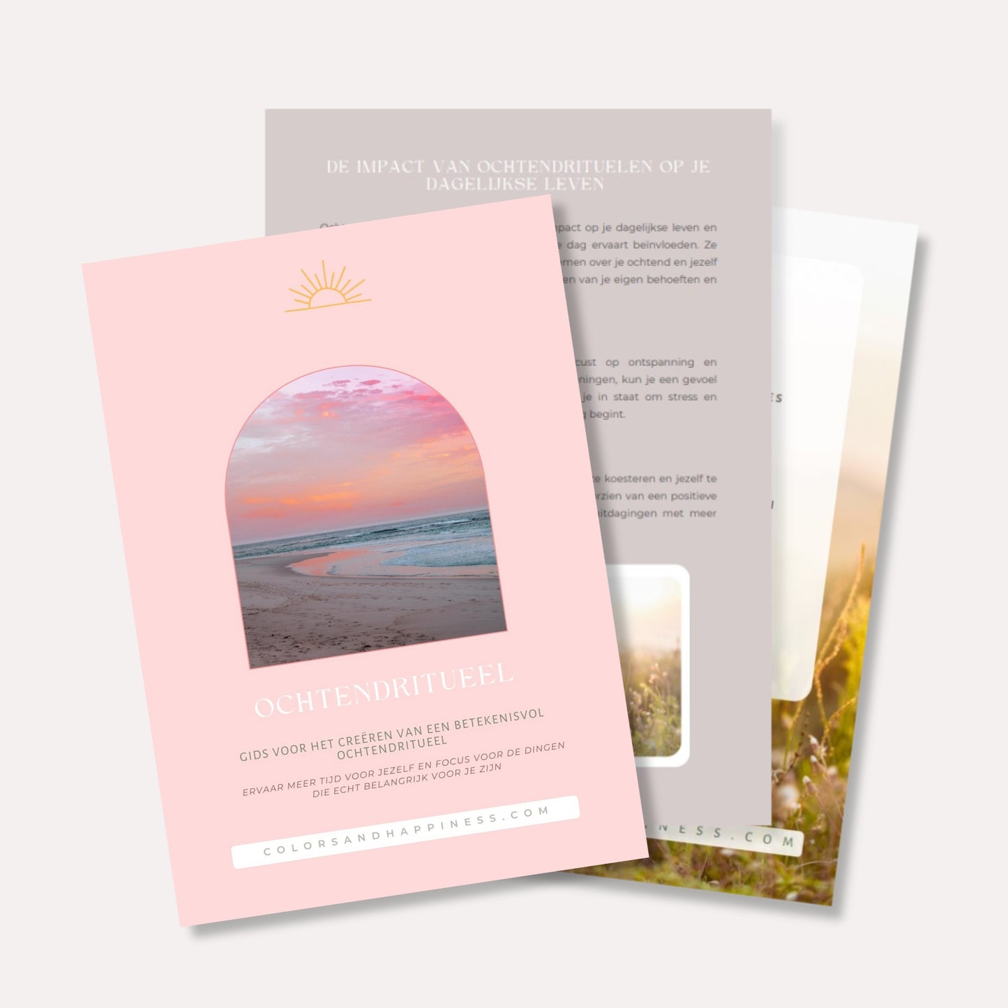 E-book ochtendritueel rust regelmaat zelfzorg meditatie affirmaties
