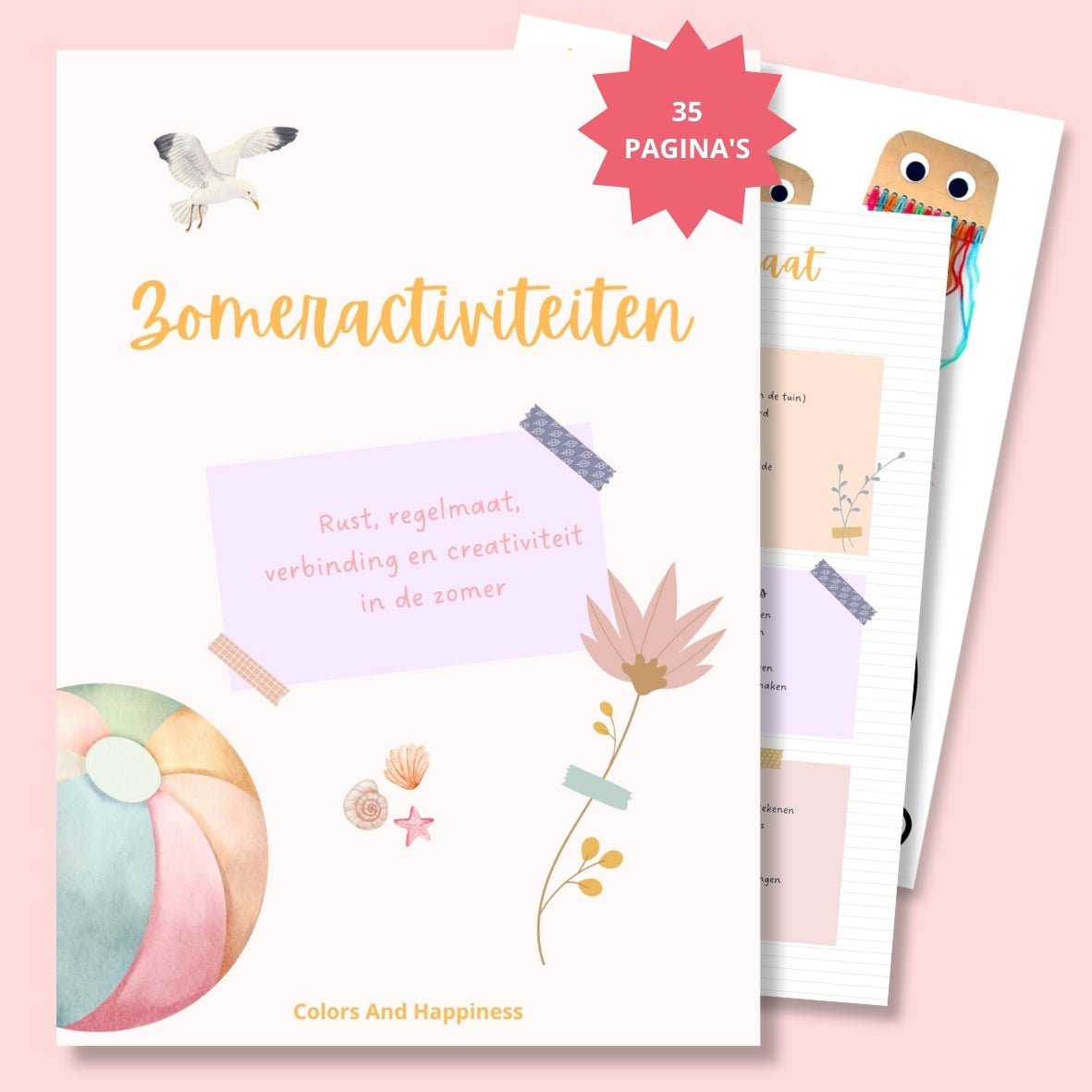 Breng rust, ritme & plezier in je zomervakantie – zonder stress of schermtijd!