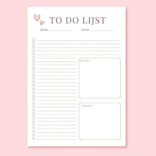 Eenvoudige To-Do Lijst PDF – Focus &Overzicht