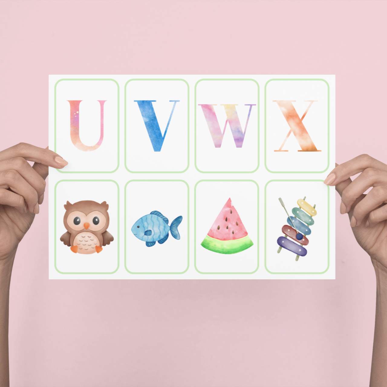 flashcards abc alfabet educatieve digitale download voor kinderen